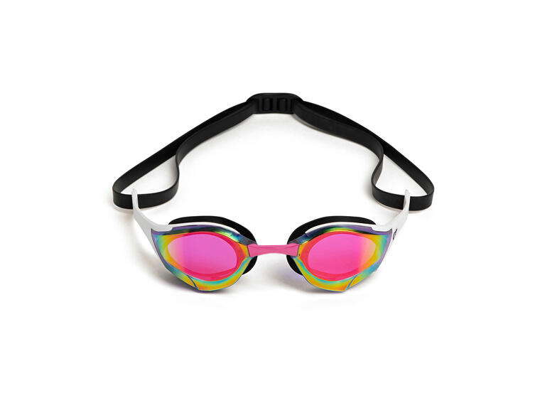 Cobra Edge Swipe Mirror Svømmebrille Arena | Lilla speil/Hvit | Racingbrille 