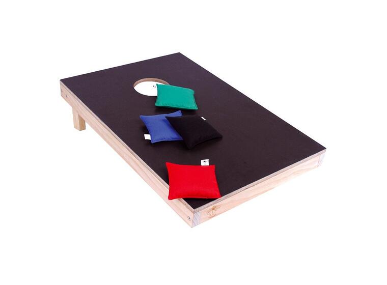 Cornhole -hernepussipeli Pelialusta ja 16 hernepussia 