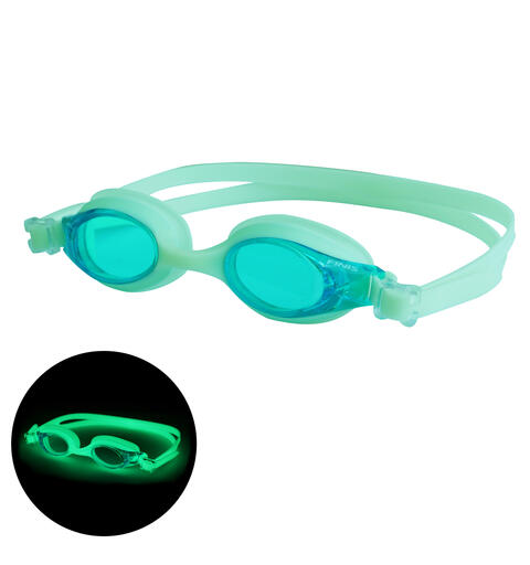Finis | FlowGlow Uimalasit | Vihre&#228; Pime&#228;ss&#228; hohtavat uimalasit | 4-12 v