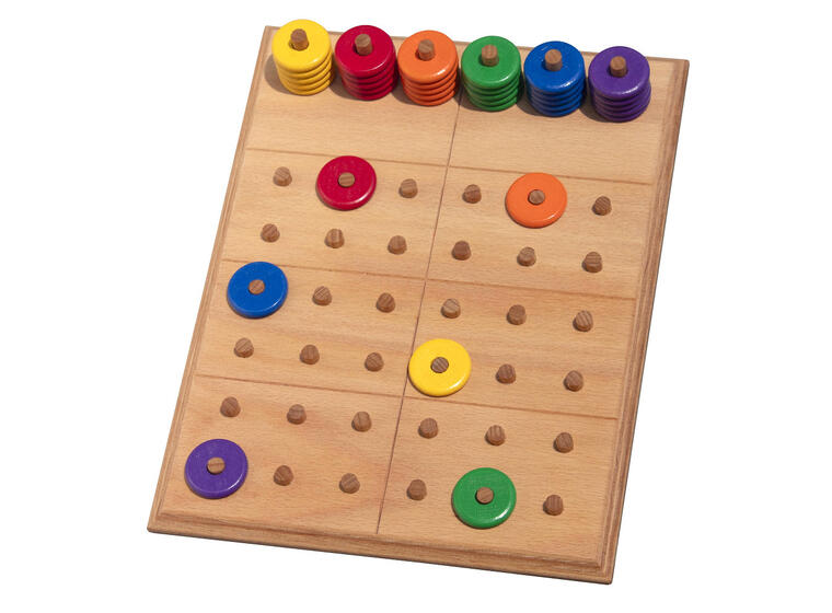 Holz-Bi-Ba-Butze Sudoku 28,5x22x4,5 cm 