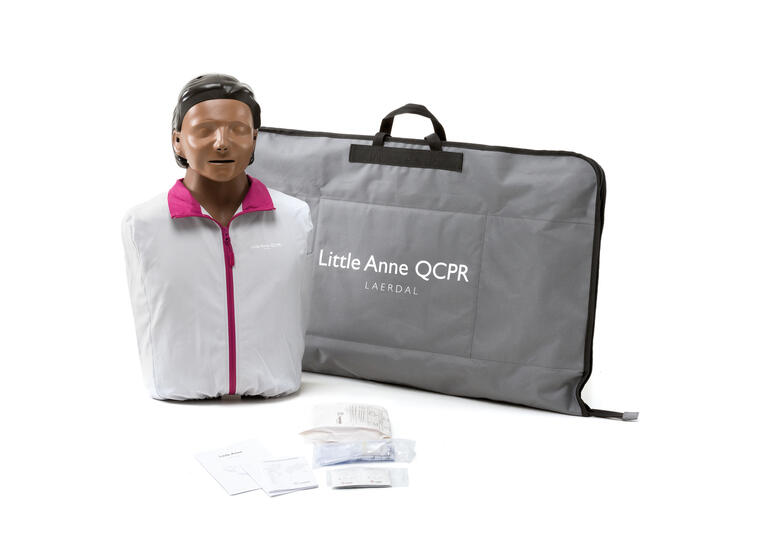 Laerdal Medical | Elvytysnukke Little Anne QCPR Dark 