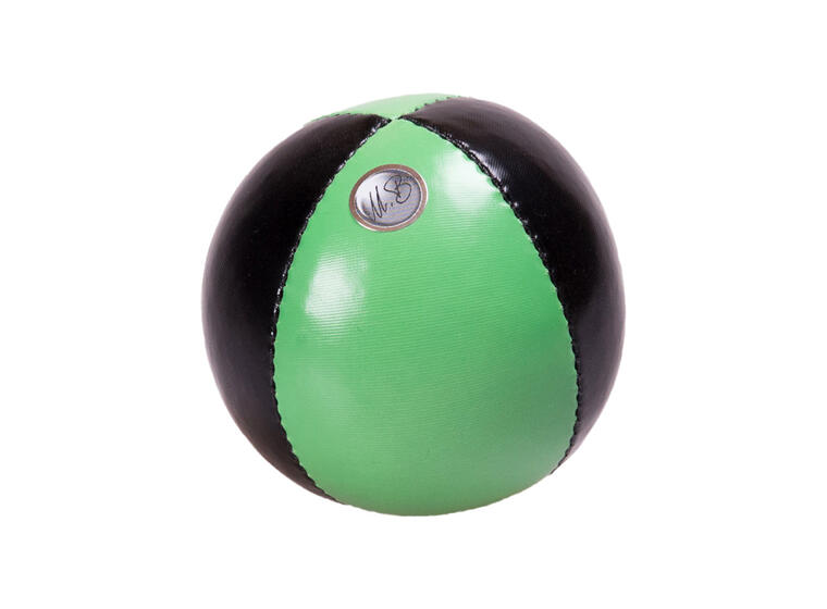 MB Sjongleringsball 110 g | Fluo Grønn | 2-farget | Fluoriserende 