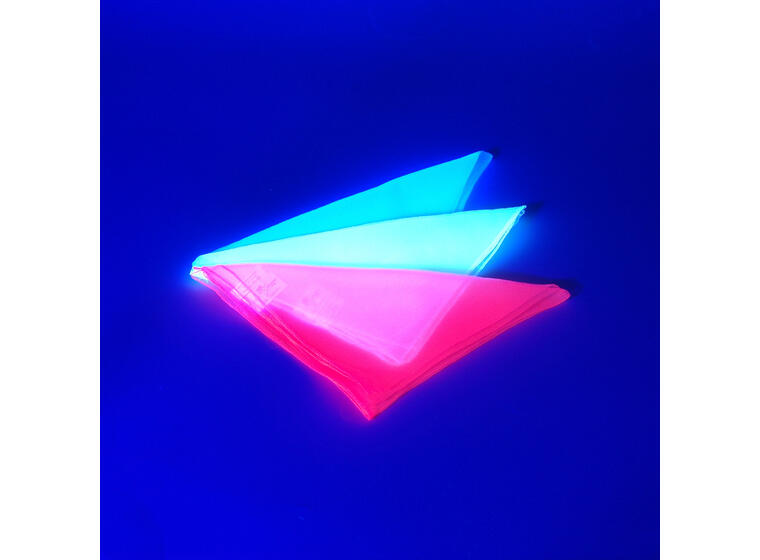 MB Sjongleringsskjerf 60x60 cm | Fluo 3 stk | Fluoriserende 