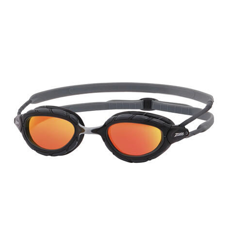 Predator Titanium Sv&#248;mmebrille Zoggs | Speillinse oransje