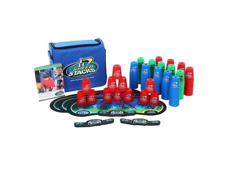 Speed Stacks koulusetti 15hlö täydellinen sarja lisävarusteilla 