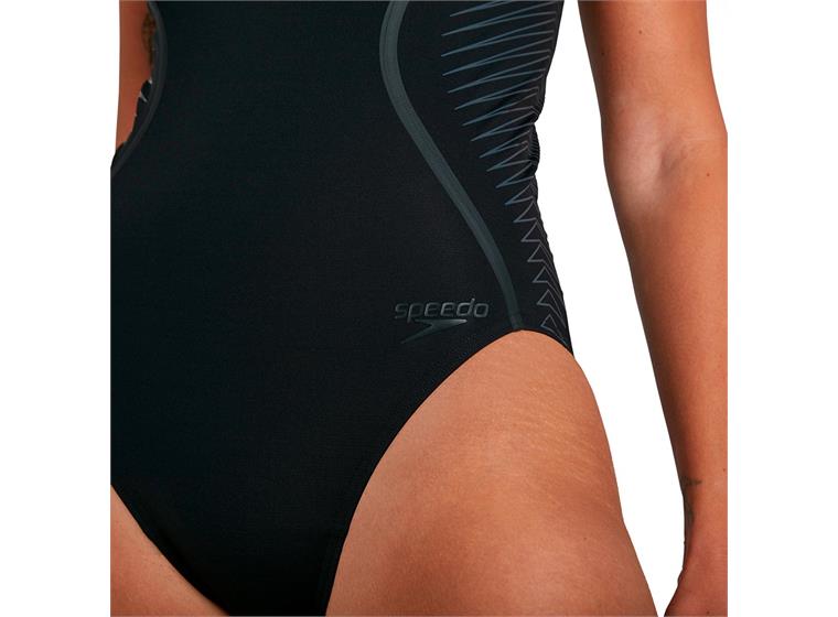 Speedo | Pro 1 Piece Uimapuku Musta