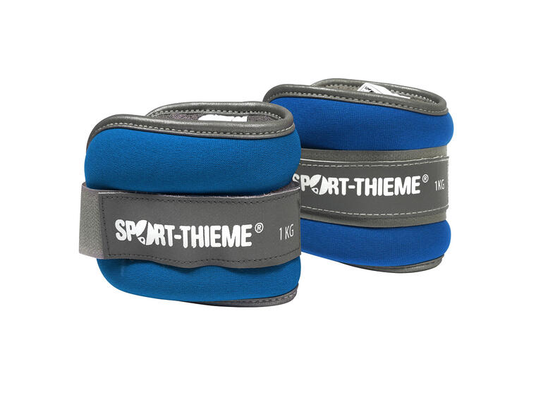 Sport-Thieme Weight Cuffs 1 kg, Blau 