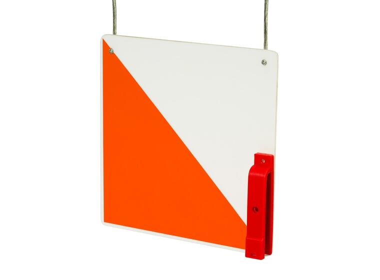 Sport-Thieme | Suunnistusrasti Leimasimella | 10x10x0,08 cm 
