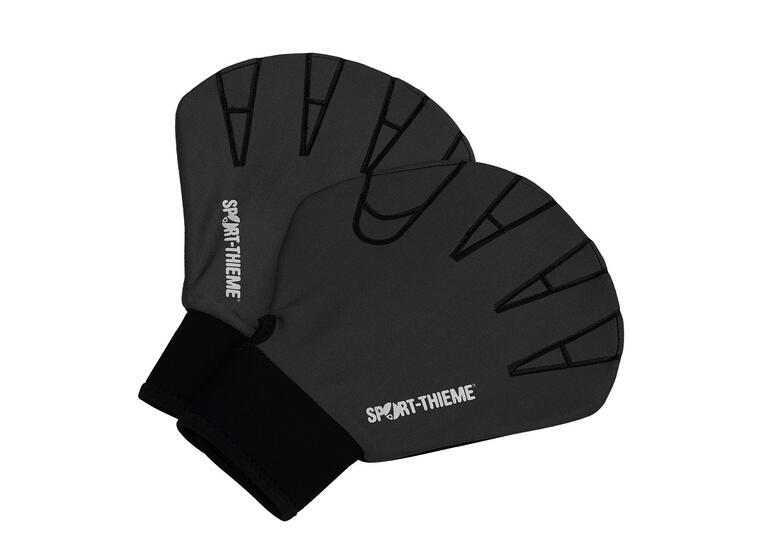 Sport-Thieme® Aqua Fitness Gloves S, Black 