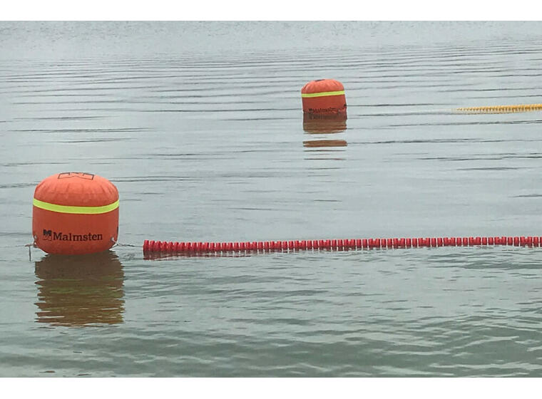 Triathlon og Open water markeringsbøye Høyde 40 cm | Diameter 60 cm 