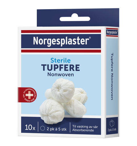 Tupfere Haavanpuhdistuslappu 10 kpl