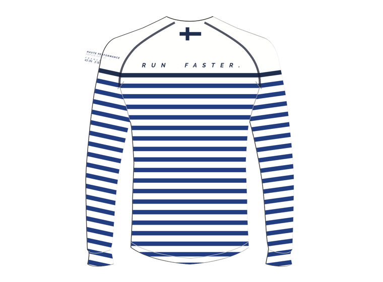 ZEROD Running T-Shirt Man XS Mariniere Finland