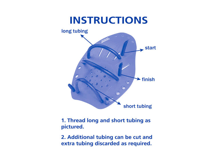 Zoggs Matrix Hand Paddles Medium 