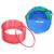 Gymnastikkringer Pvc 60 cm | Rød 60 cm | 10 stk med oppbevaringsbag 