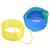 Gymnastikkringer Pvc 80 cm 80 cm | 10 stk med oppbevaringsbag 