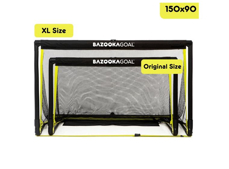 BazookaGoal XL | Jalkapallomaali 150 x 90 cm | 2 kpl paketti