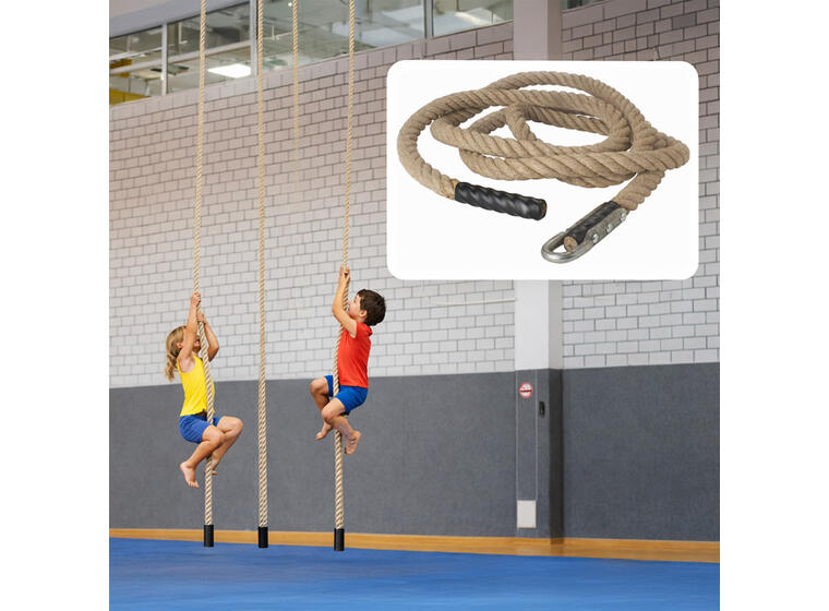 Klatretau med beslag 8 meter 