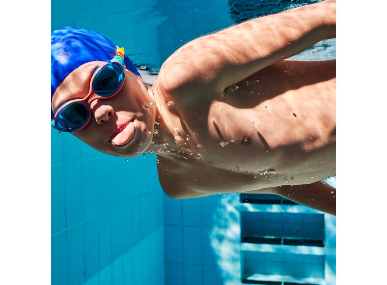 Speedo | Biofuse 2.0 Junior Uimalasit Värikäs kehys | Turkoosi linssi | 6-14 v 