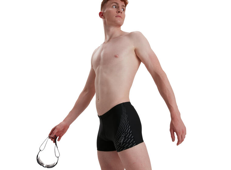 Speedo | Medley Logo Uimahousut Musta | Eco EnduraFlex | 42 