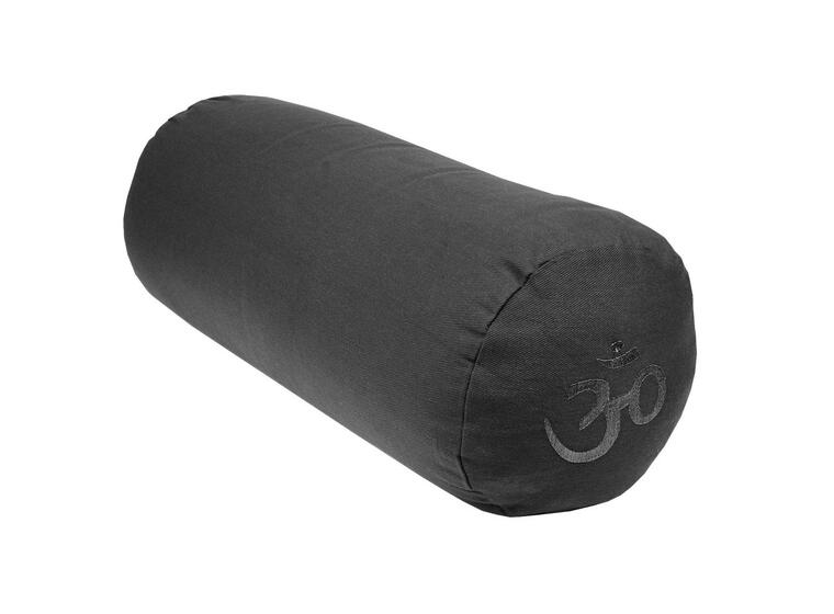 Yoga-Mad Buckwheat Bolster Grey Support and stability 