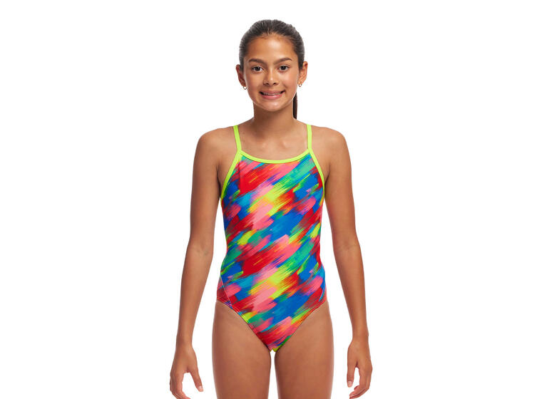 Funkita | Stroked Uimapuku Diamond back | Monivärinen | 152 cm 