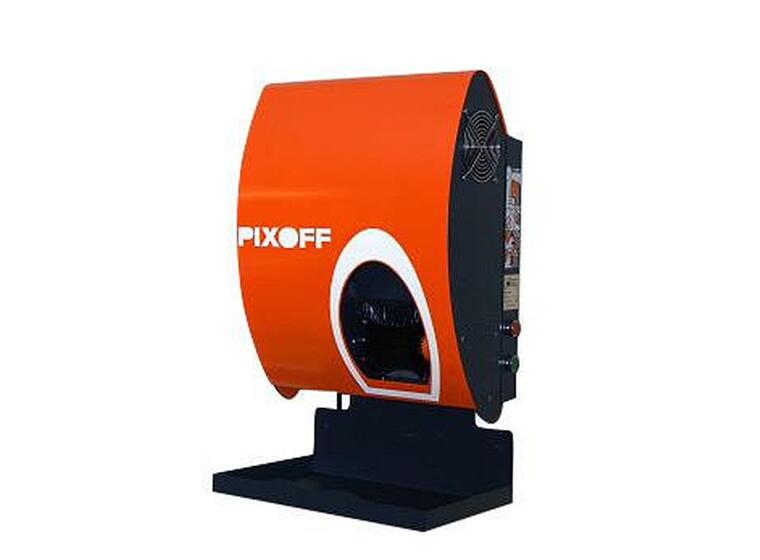 Pixoff ballrensemaskin Renser en håndball på 5 minutter! 