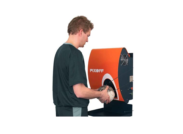 Pixoff ballrensemaskin Renser en håndball på 5 minutter! 