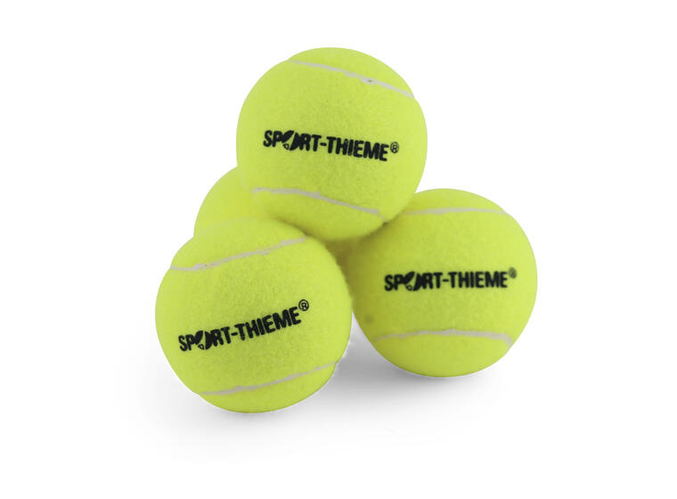 Tennispallot 4 kpl | Keltainen 