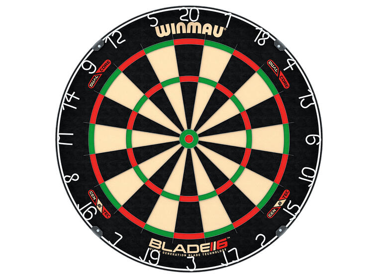 Winmau | Blade 6 Dual Core Darttaulu Perinteinen Tikkataulu 