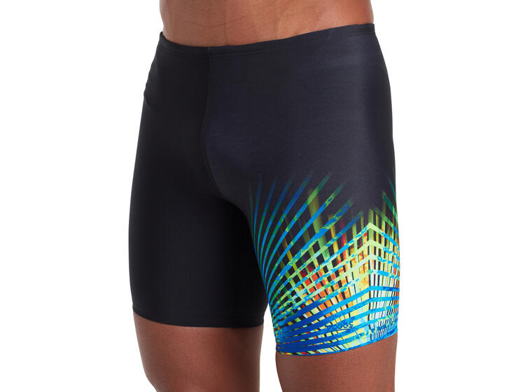 Zoggs | Neon Vibe Uimahousut Musta | Mid Jammer | 32 