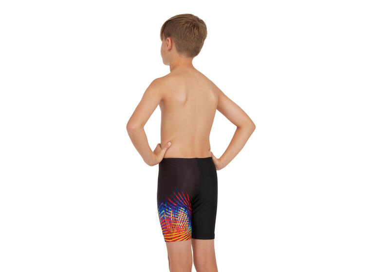 Zoggs | Neon Vibe Uimahousut Musta | Mid Jammer | 116 cm 