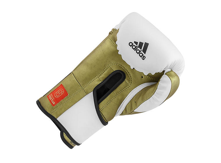 Adidas | Speed Tilt Nyrkkeilyhanskat 16 oz | Valkoinen/kulta 