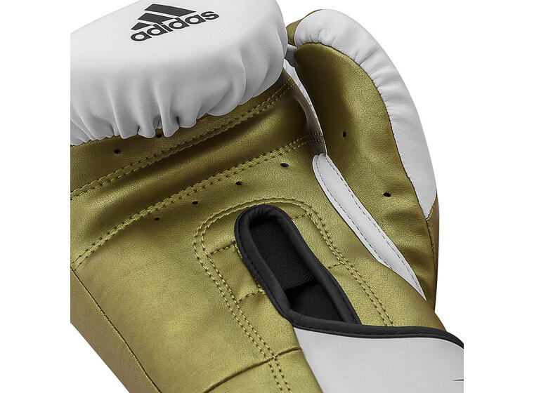 Adidas | Speed Tilt Nyrkkeilyhanskat 16 oz | Valkoinen/kulta 