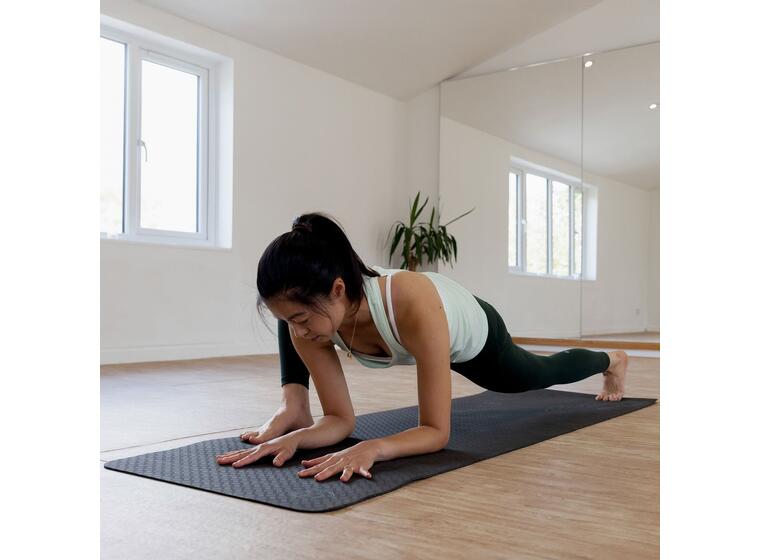 Yoga Mad | Evolution Eco Joogamatto 183 x 60 x 0,4 cm | Musta 