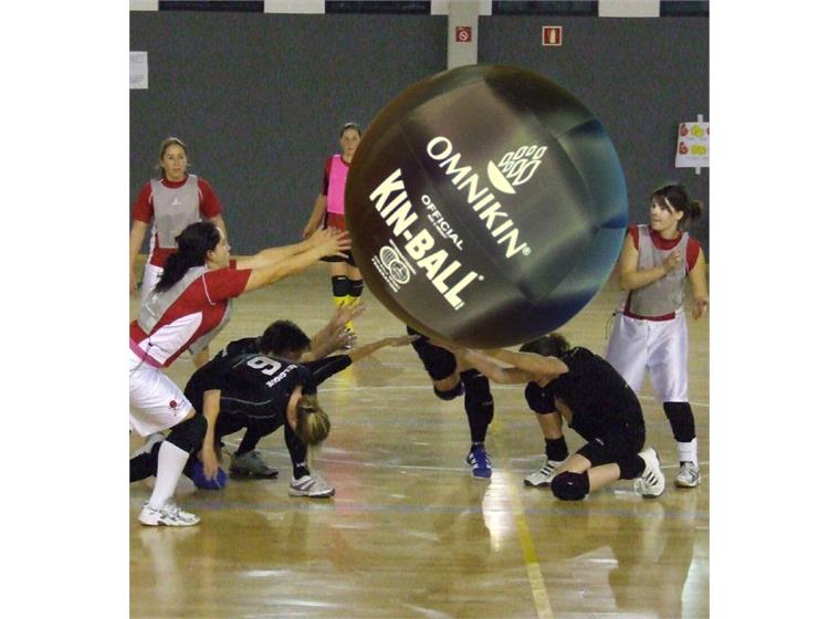 KIN-BALL® Sport - Musta 122 cm  - Sisäkäyttöön