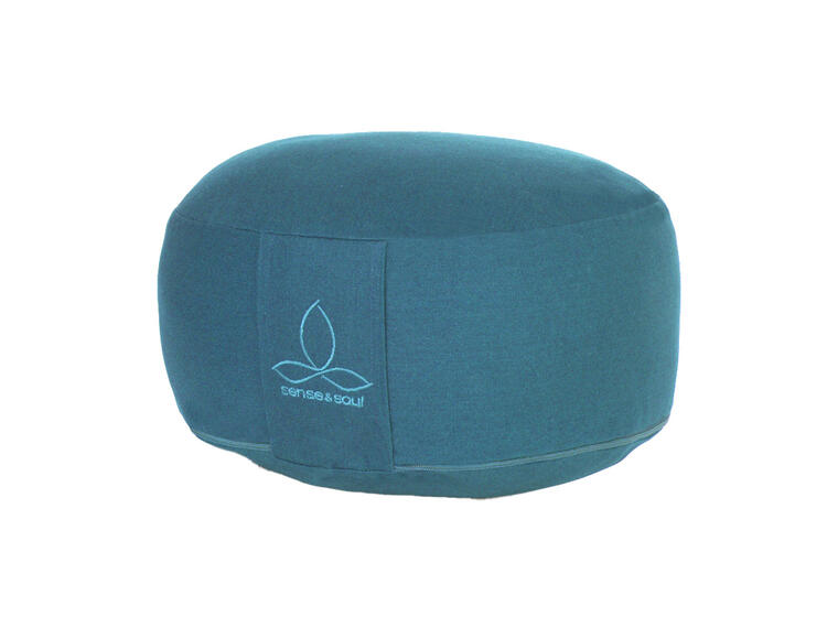 Rondo Cushion Blue, ø 35 cm, H: 18 c 