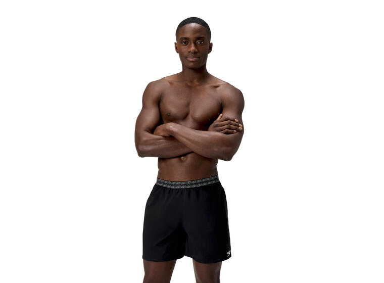 Speedo | Hyperboom Band 16 Uimashortsit Musta | ECO Poly | Koko S 