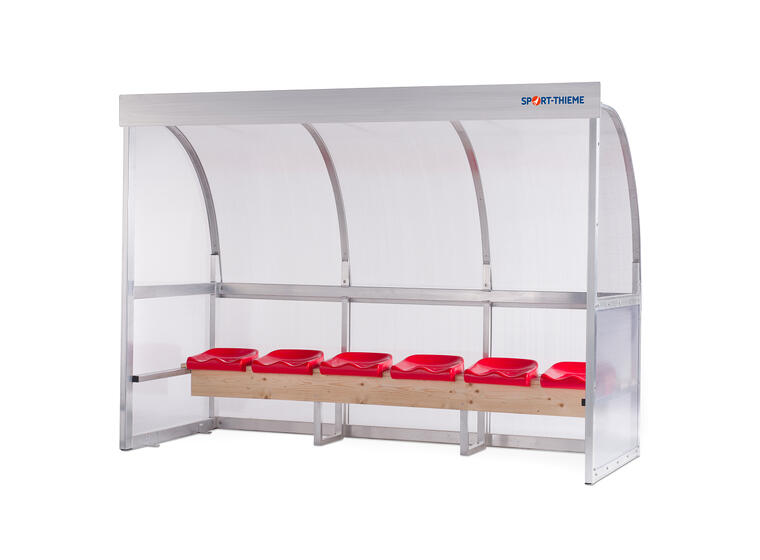 Sport-Thieme | United Vaihtopenkki 3 m | 6 Istumapaikkaa | 126 kg 