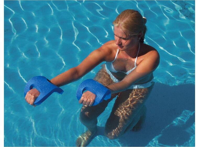 Vesinyrkkeilyhanskat, 28 cm Vaahtomuovivastukset veteen 