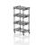 Mobile shelf for lifejackets | Harmaa 169 x 85 x 84 cm 
