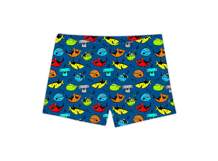 Aquatic Trunk Uimahousut 128-134cm Slipstop | Monivärinen 