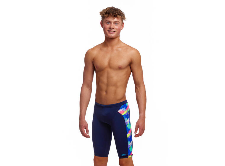 Funky Trunks Jr | Streaky Strokes Training Jammer | Koko 128 cm 