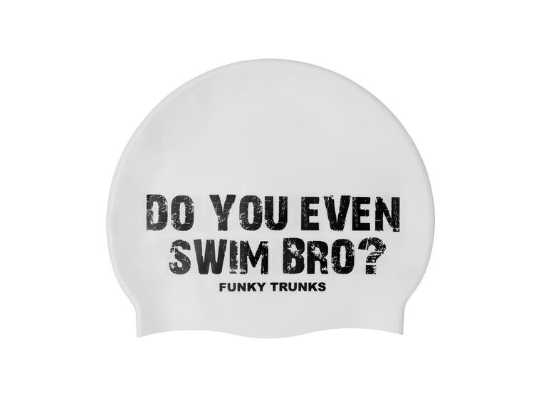 Funky Trunks | Uimalakki Silikoni | White Swim Bro 