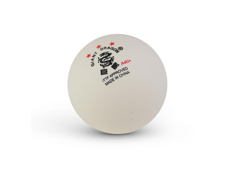 Giant Dragon ABS 40+ Pöytätennispallo 6 kpl | ITTF-hyväksytty 