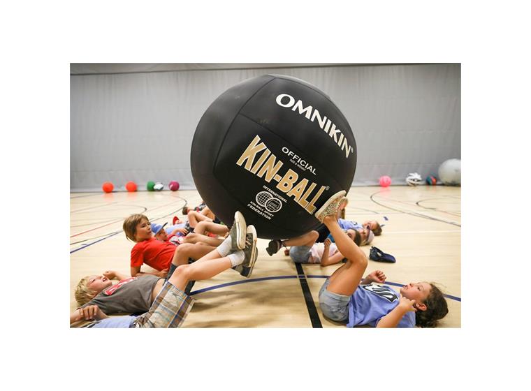 KIN-BALL®  Sport - Pinkki 122 cm - Sisäkäyttöön