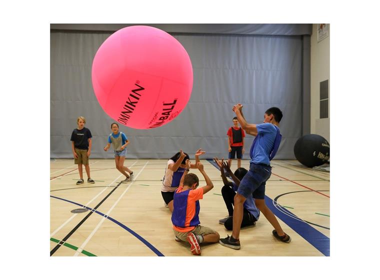 KIN-BALL®  Sport - Pinkki 122 cm - Sisäkäyttöön