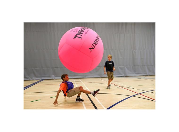 KIN-BALL®  Sport - Pinkki 122 cm - Sisäkäyttöön