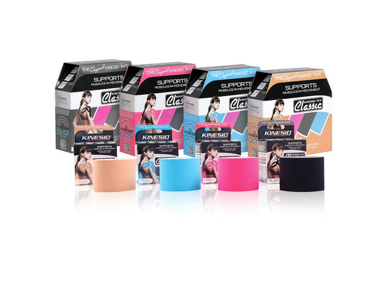 Kinesio | Tex Classic Kinesioteippi Vaaleanpunainen | 4 m x 5 cm 