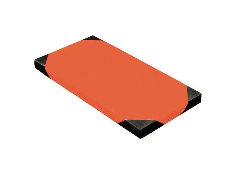 Leikkimatto 120 x 60 x 70 cm | Oranssi Lattiamatto vahvistetuilla kulmilla 