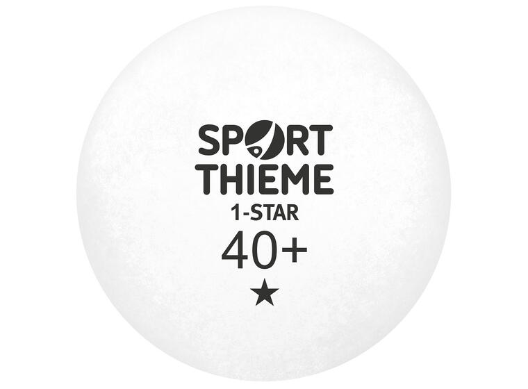 Sport-Thieme Ace pingispallo 6 kpl | Valkoinen | Harjoittelu 